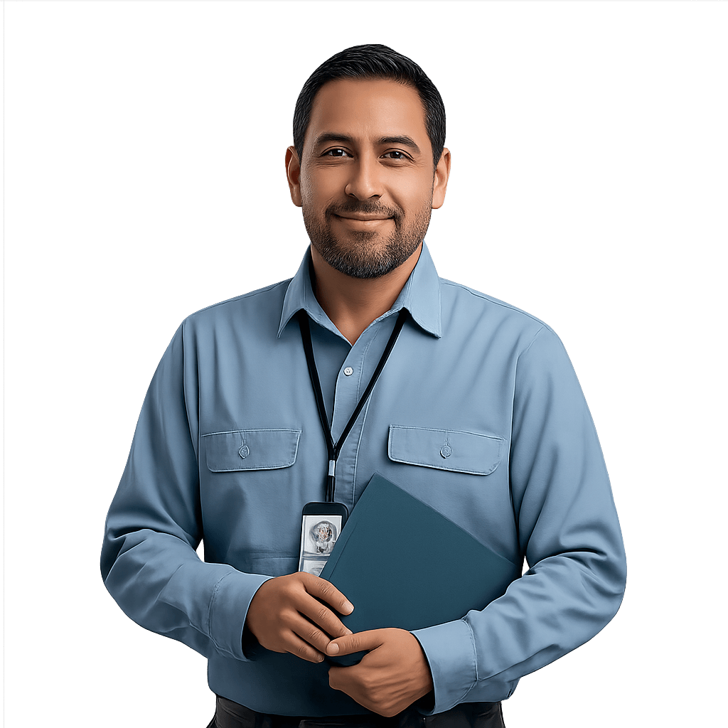 Técnico operativo de Kydeoh asignado a servicio especializado en campo